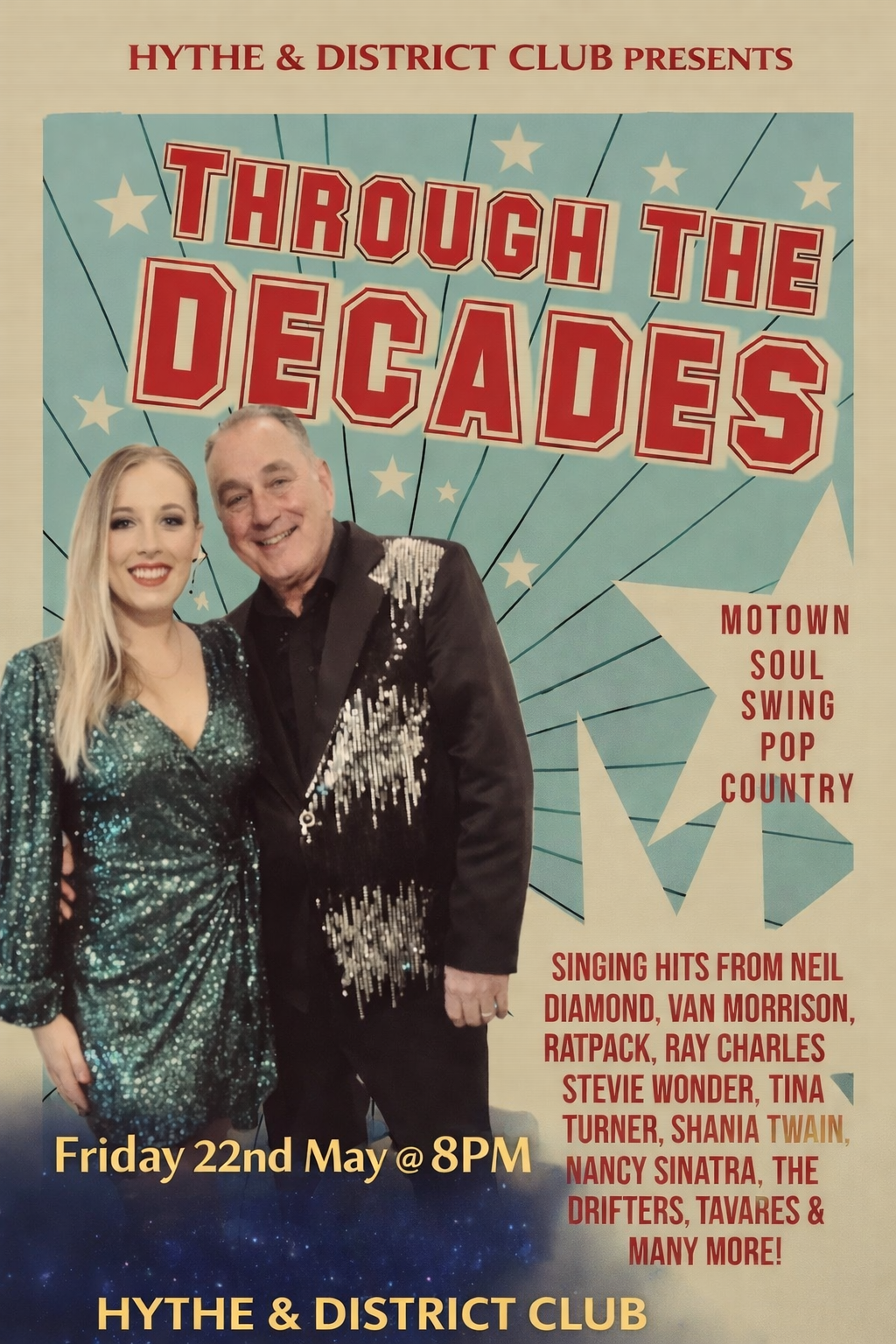 through the decades at Hythe & District Club, 22/05/2026