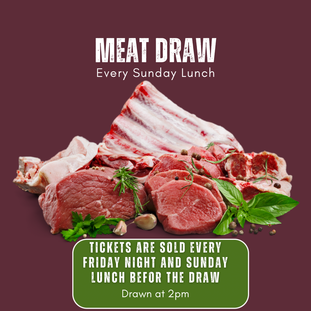Meat Draw and Lucky 7 at Hythe & District Club, 10/05/2026