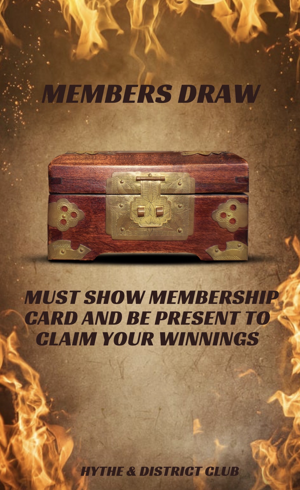 Members Draw at Hythe & District Club, 20/06/2026