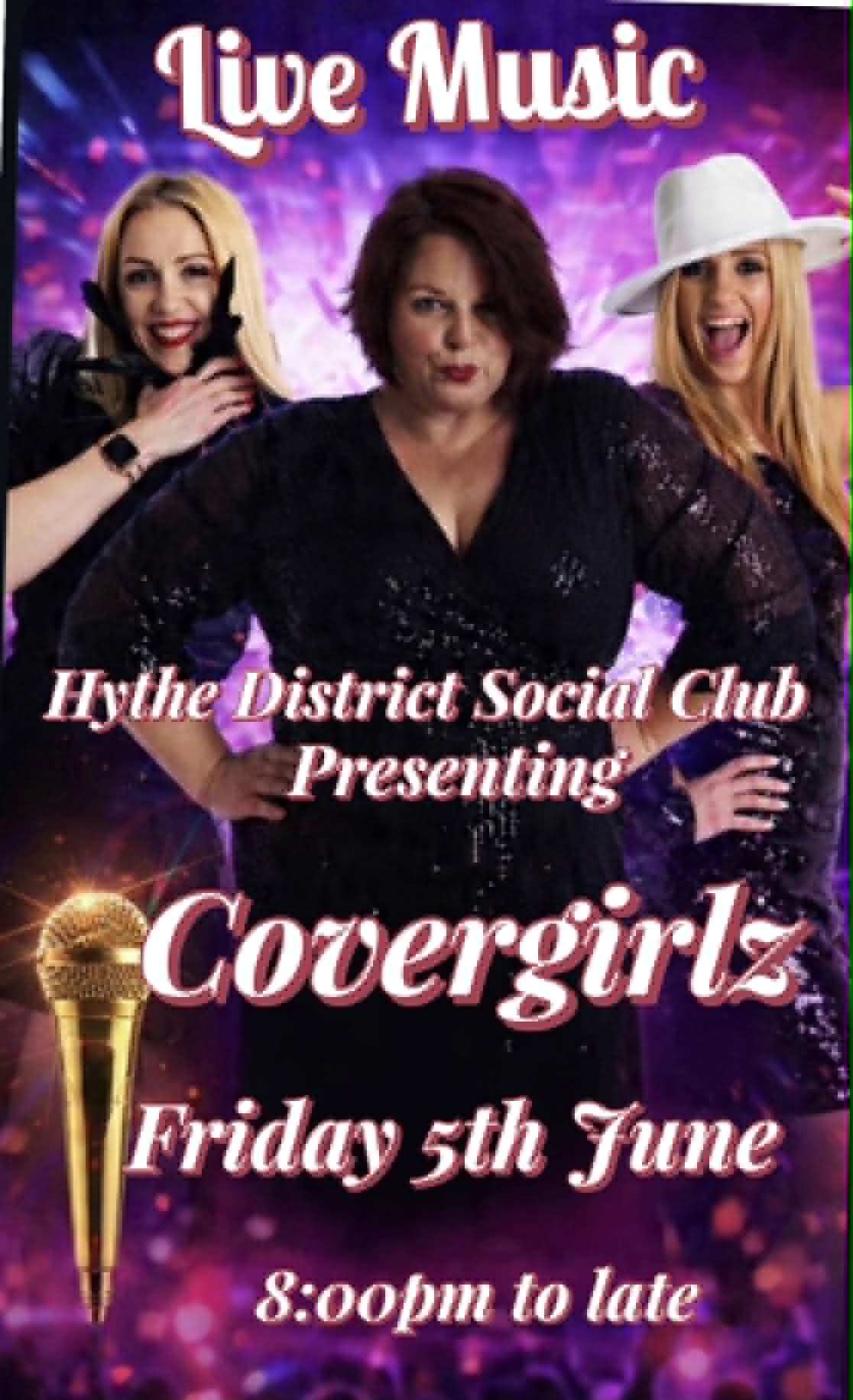 Covergirlz at Hythe & District Club, 05/06/2026