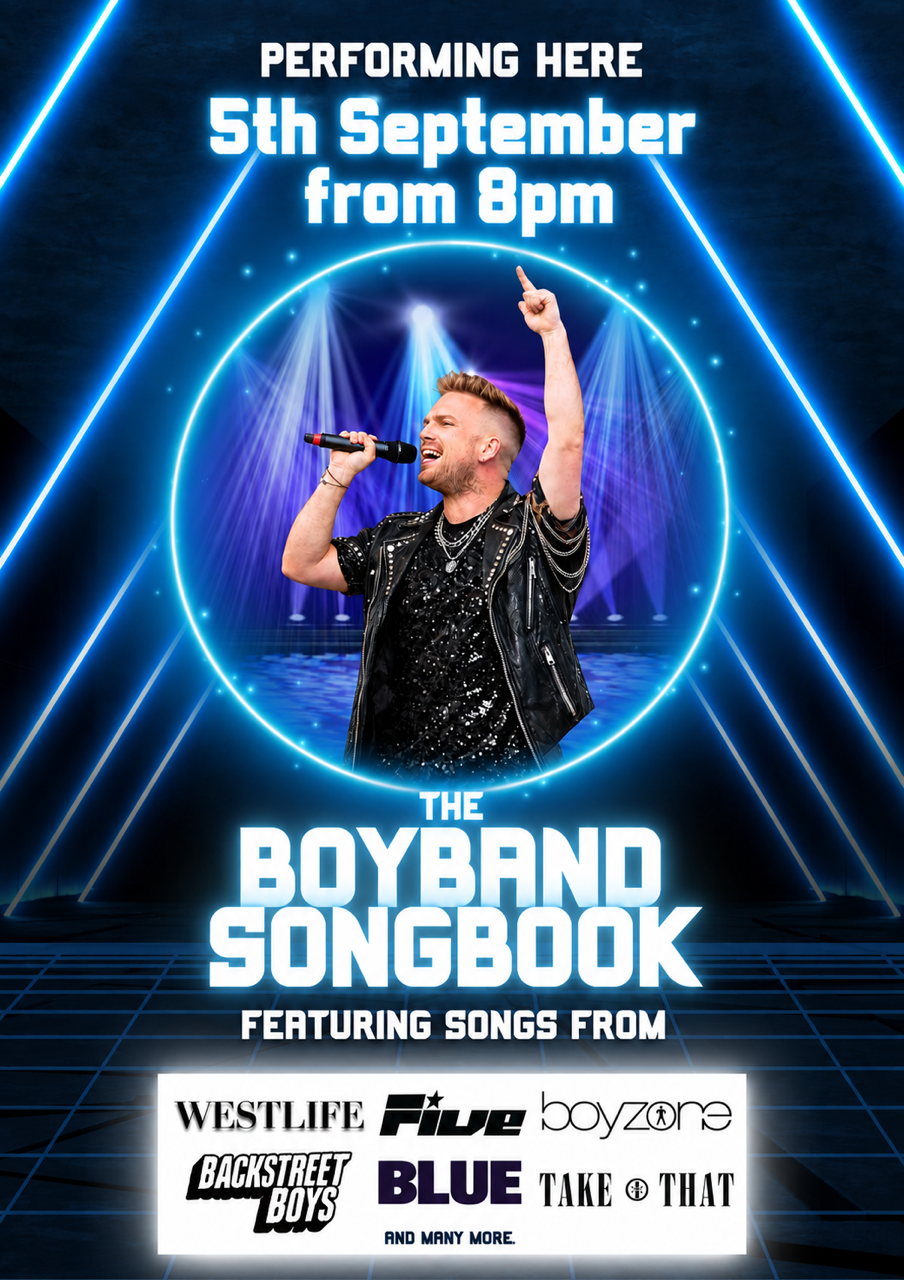 jw collective boy bands at Hythe & District Club, 05/09/2026