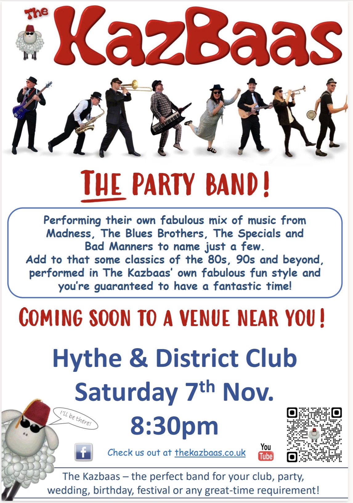kazbaas at Hythe & District Club, 07/11/2026