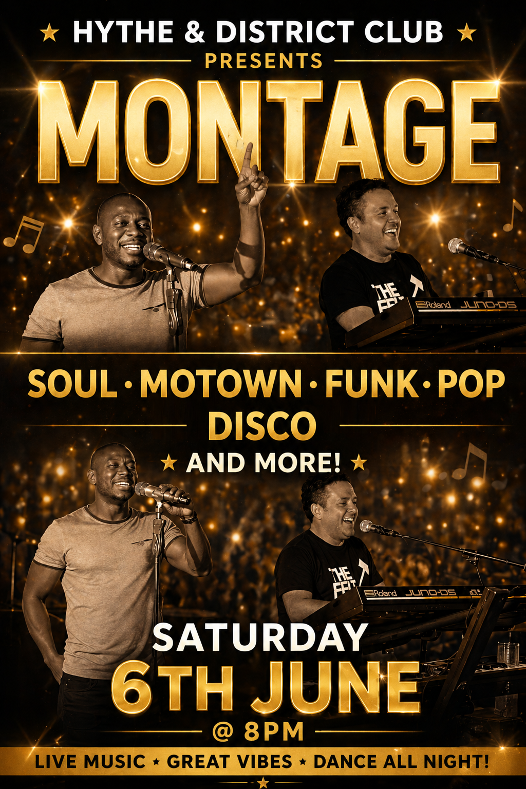 montage at Hythe & District Club, 06/06/2026