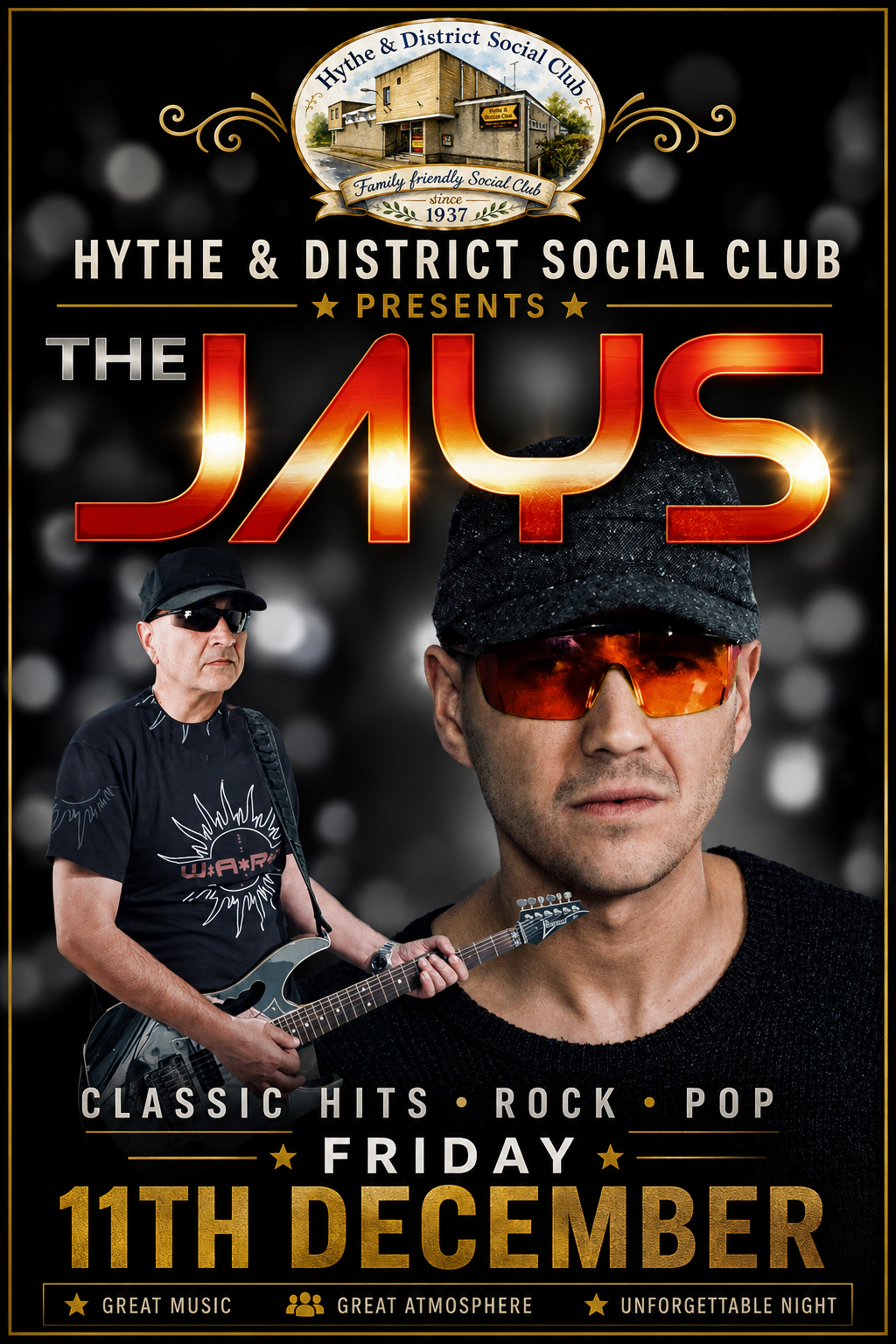 the jays at Hythe & District Club, 11/12/2026